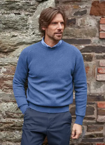 Lambswool Crew Neck Sweater